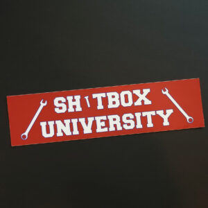 Sh*tbox University Sticker