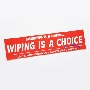 Wiping Sticker