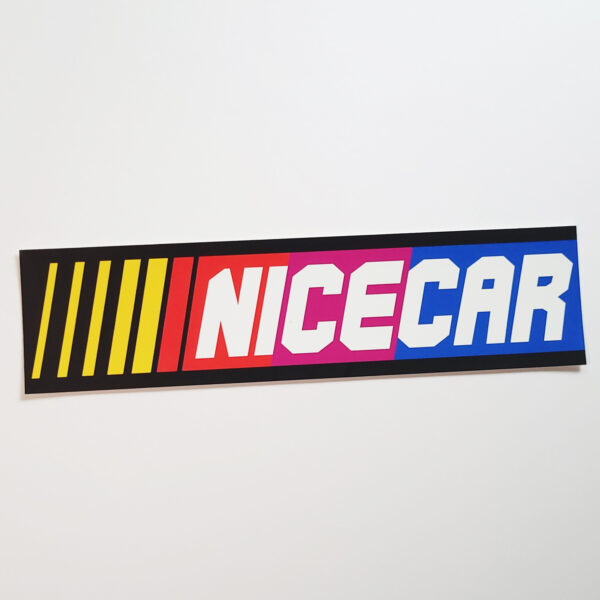 NiceCar Sticker