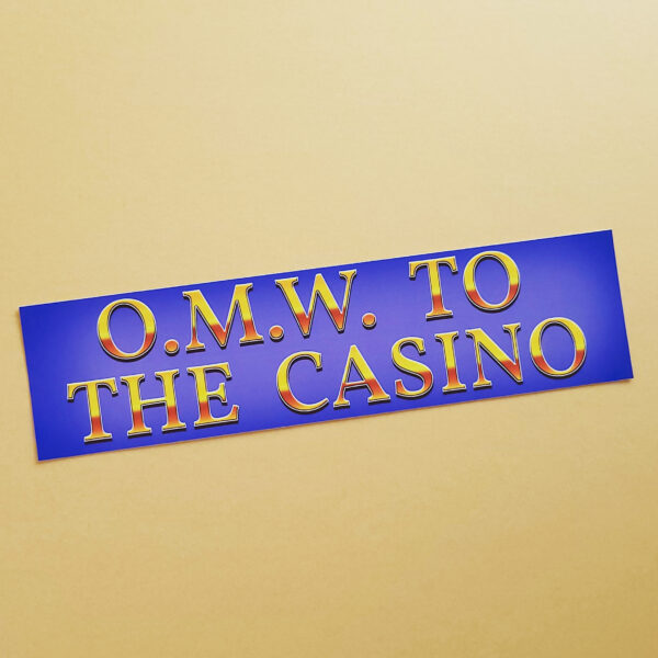 Casino Sticker