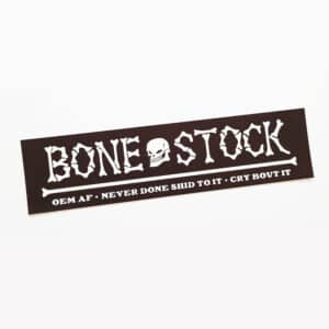 Bone Stock Sticker