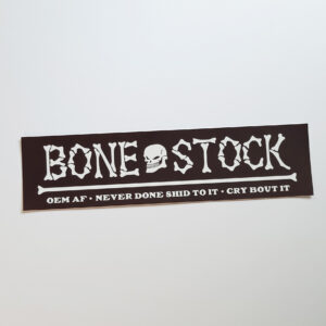 Bone Stock Sticker