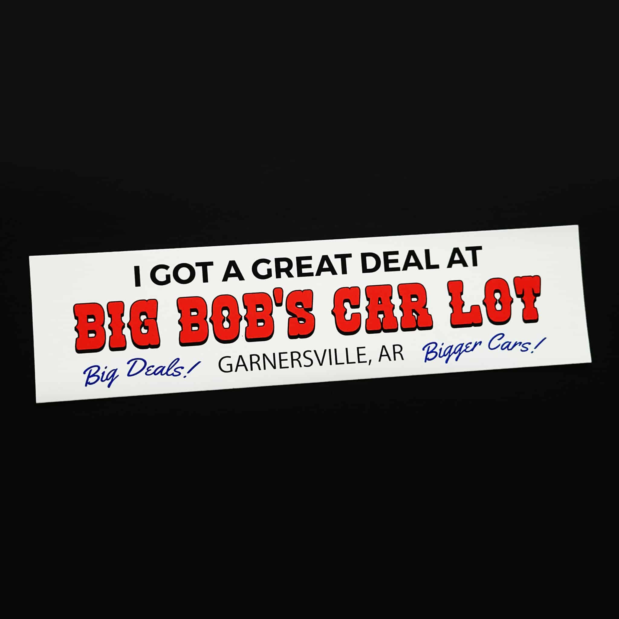 Big Bob's Sticker