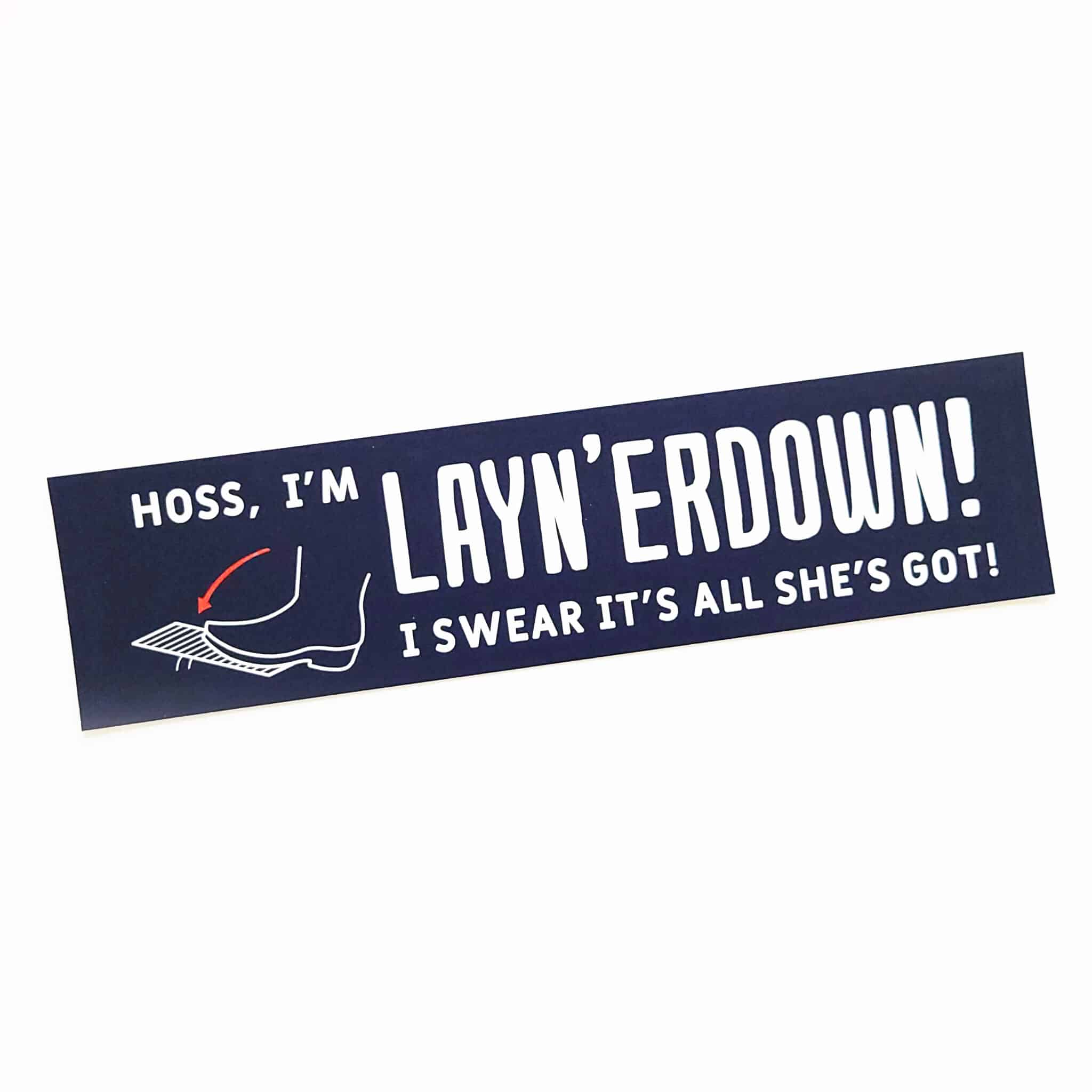 LAYN'ERDOWN Sticker