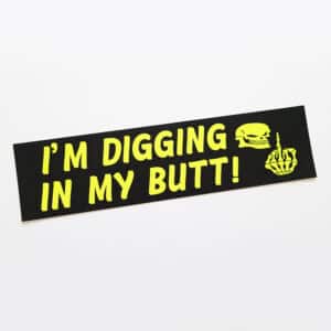 DIGGING Sticker
