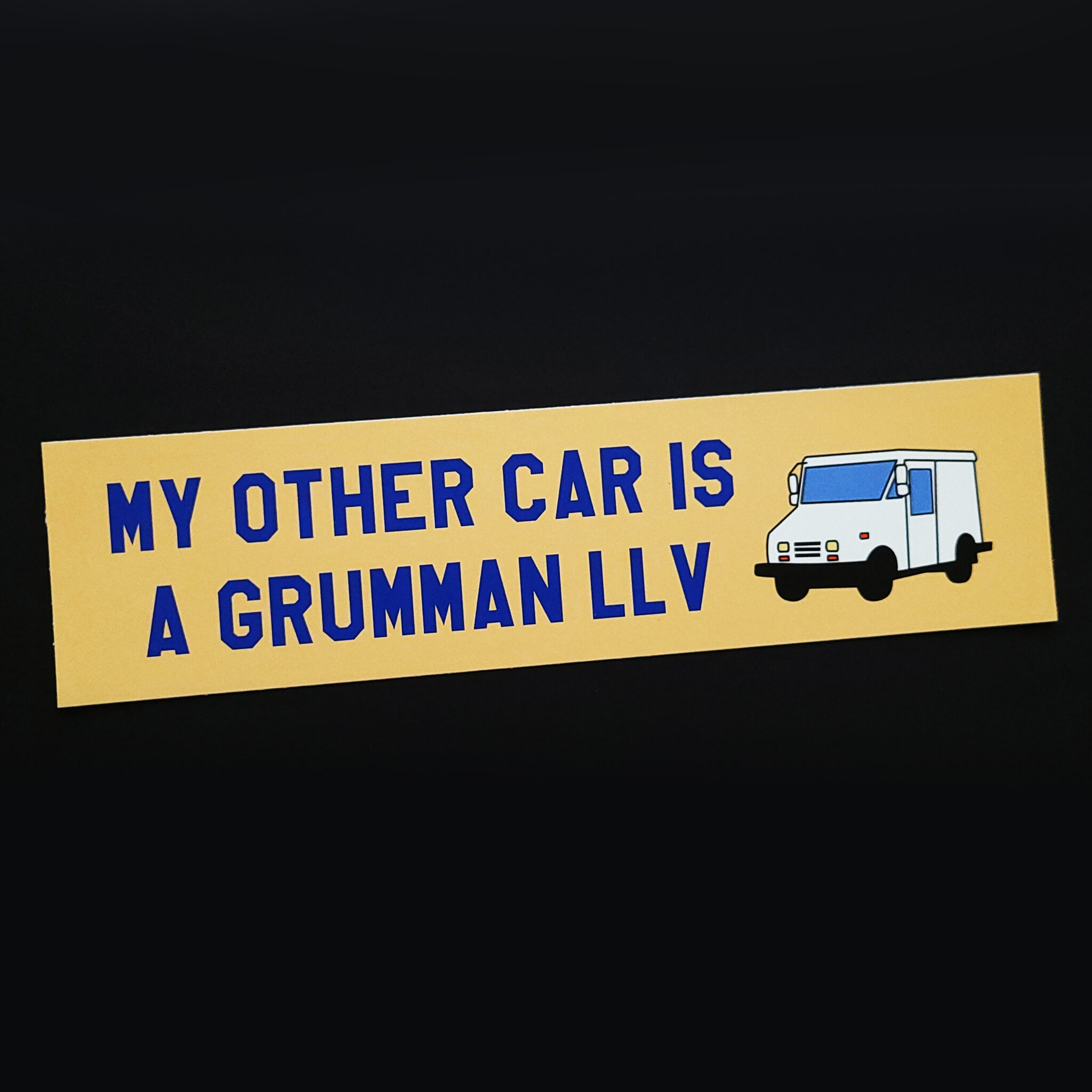 My other car is a Grumman LLV
