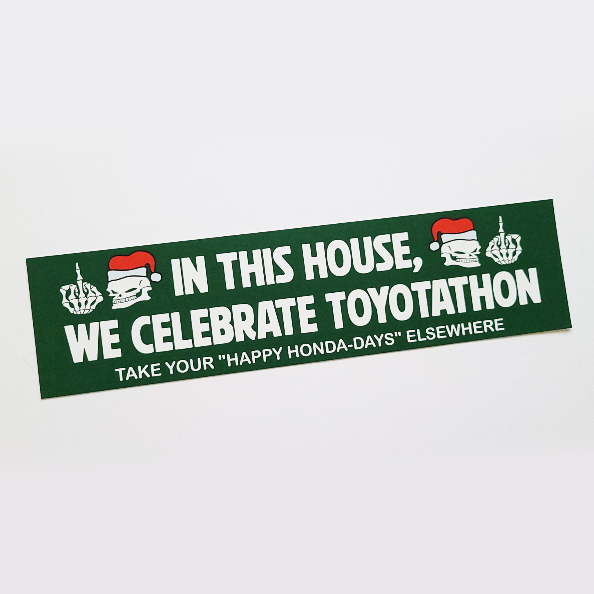 TOYOTATHON STICKER