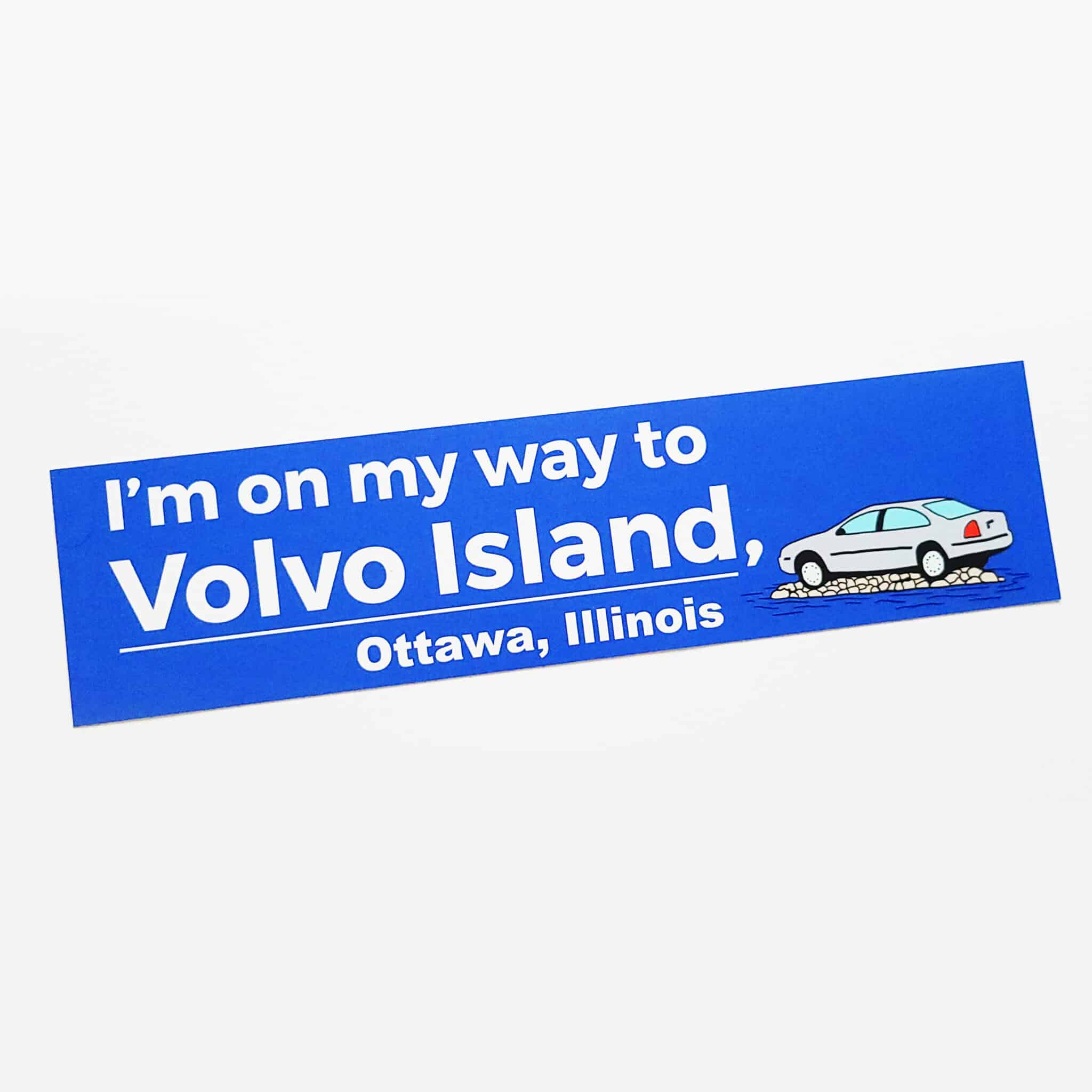 Volvo Island Sticker