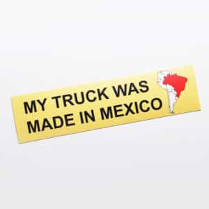 Mexican Truck Sticker