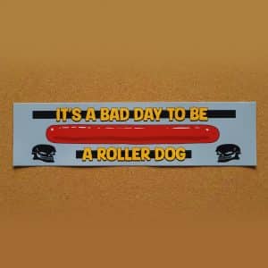 Roller Dog Sticker