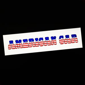 American Car Sticker SALE