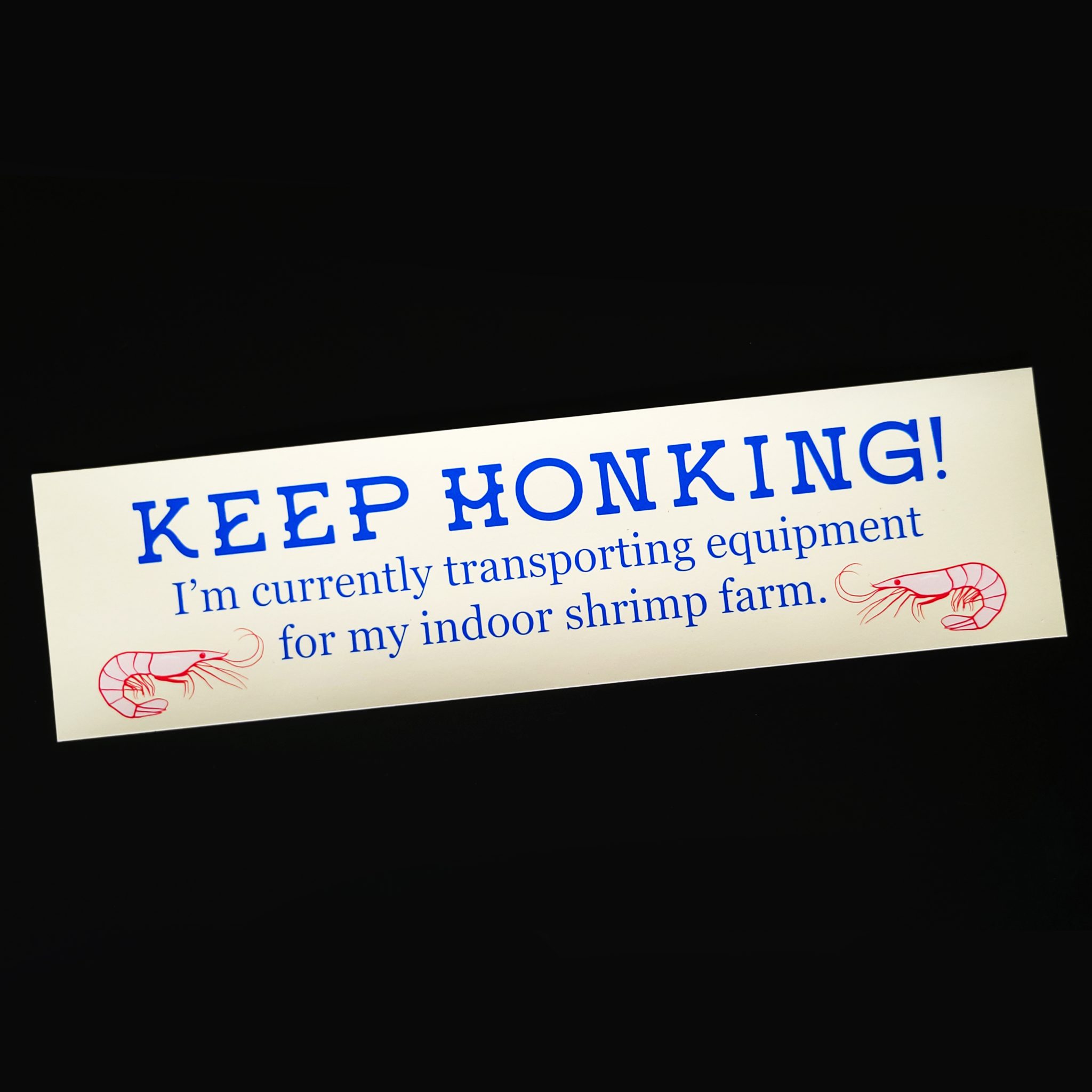 Shrimp Farm Sticker