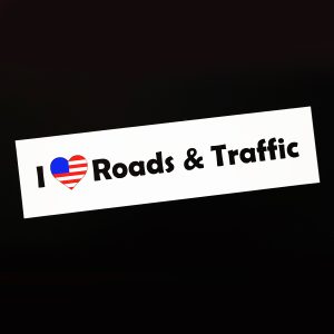 Roads and Traffic Sticker