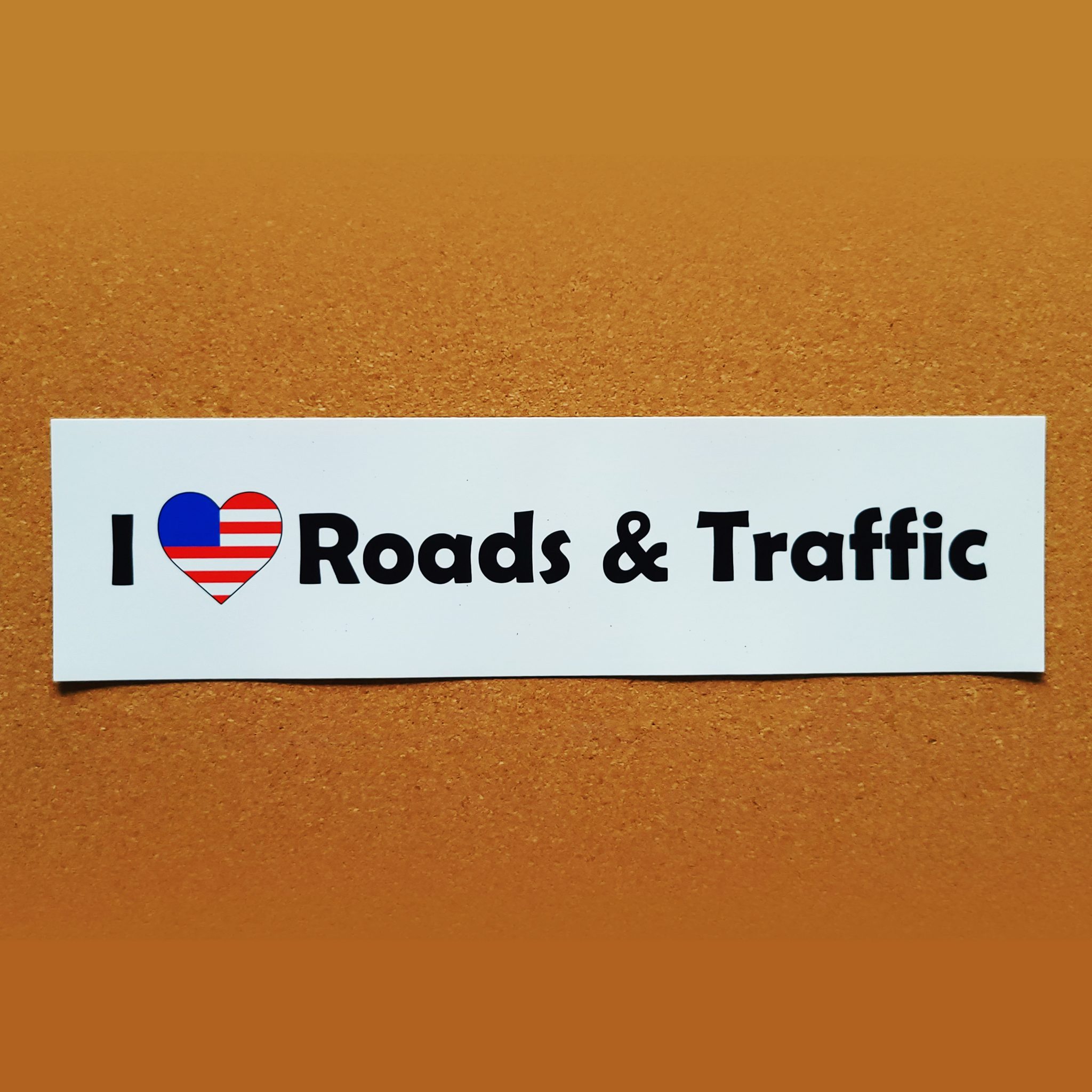 Roads and Traffic Sticker