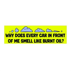 Burnt Oil Sticker TBL