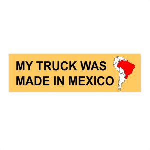 Mexican Truck Sticker
