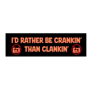 Clankin' Sticker TBL