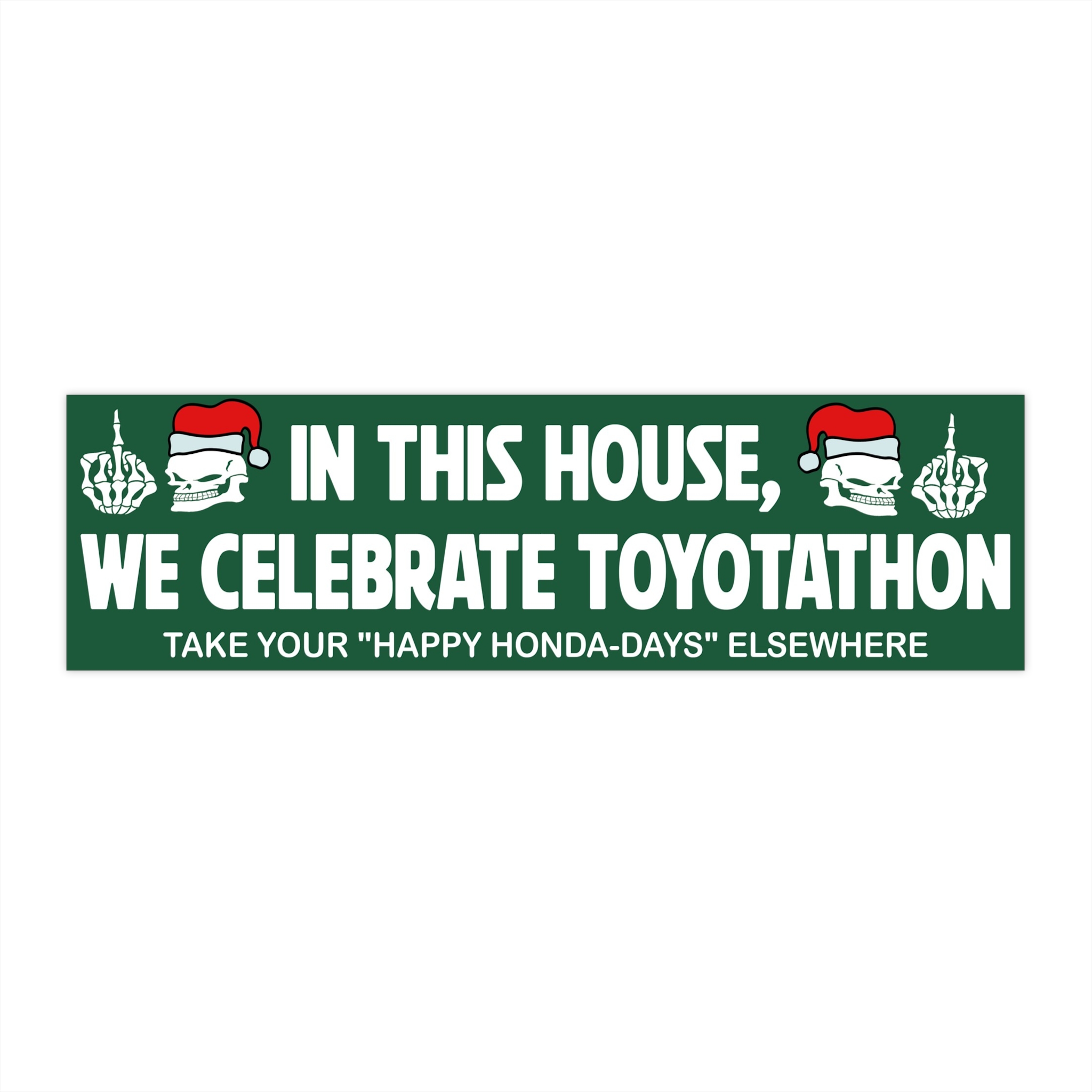 TOYOTATHON STICKER TBL