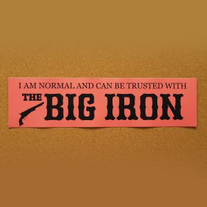 Big Iron Sticker TBL