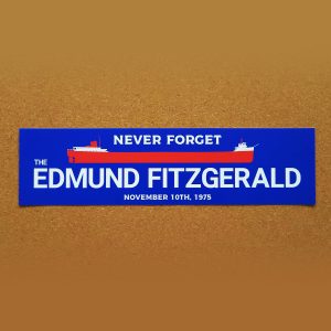 EDMUND FITZGERALD STICKER TBL